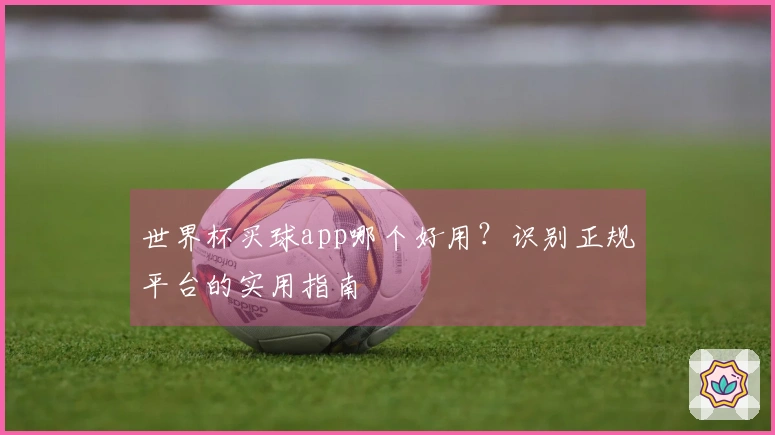 世界杯买球app哪个好用？识别正规平台的实用指南